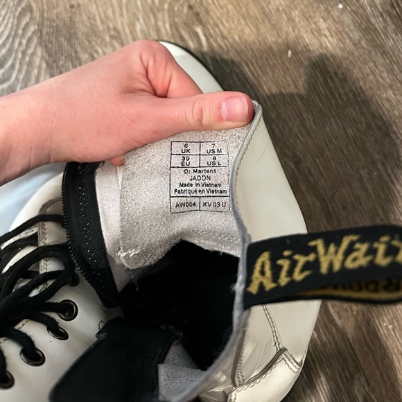 Dr. Marten Jadon white boots - Picture 3 of 3